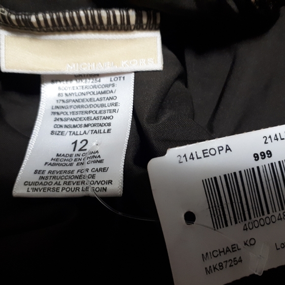 Ladies full piece leopard bathing suit. - Picture 10 of 13